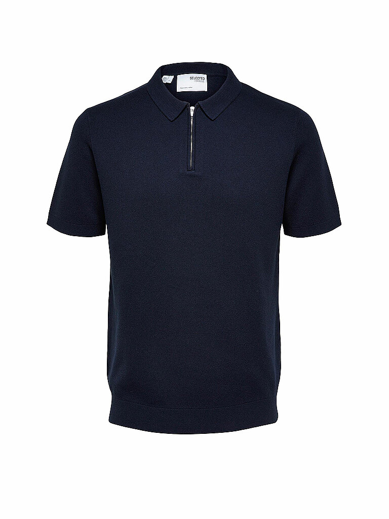 SELECTED Poloshirt SLH FLORENCE blau | L