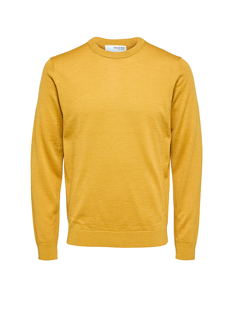 SELECTED Pullover SLHTOWN gelb | L
