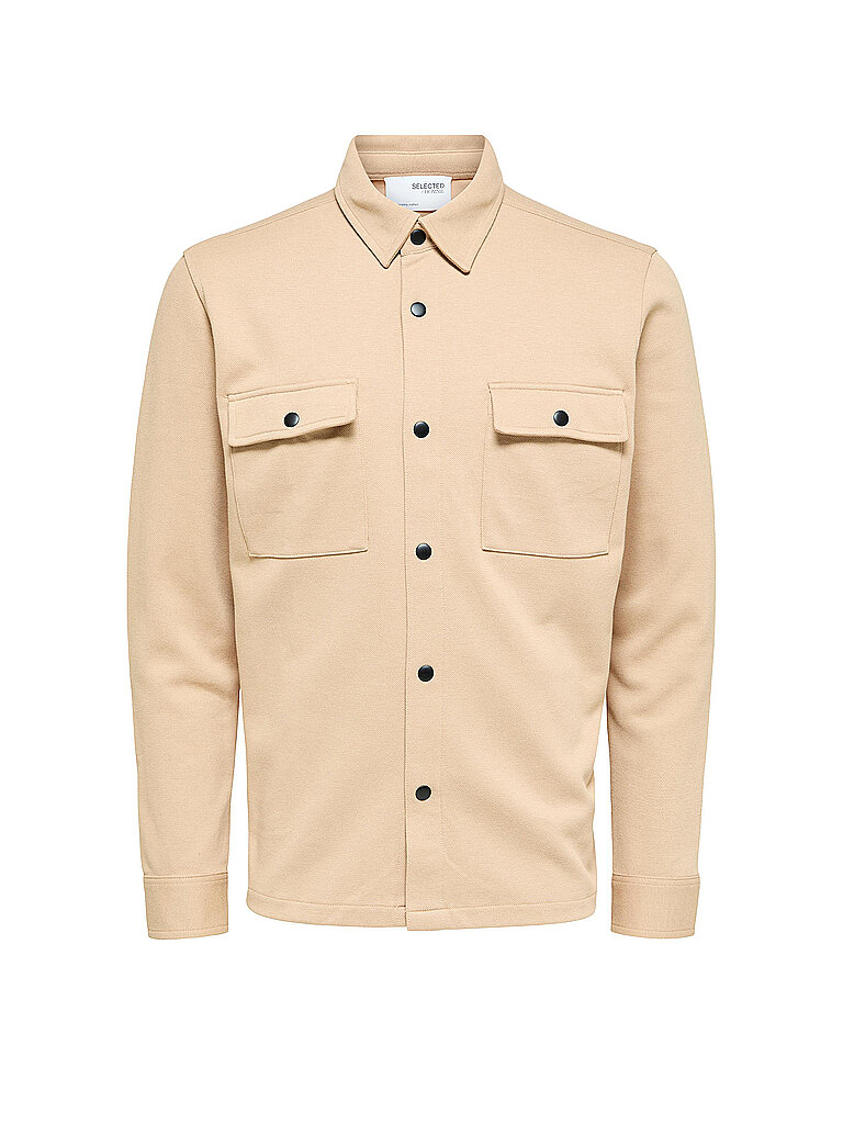 SELECTED Overshirt SLHJACKIE  beige | L