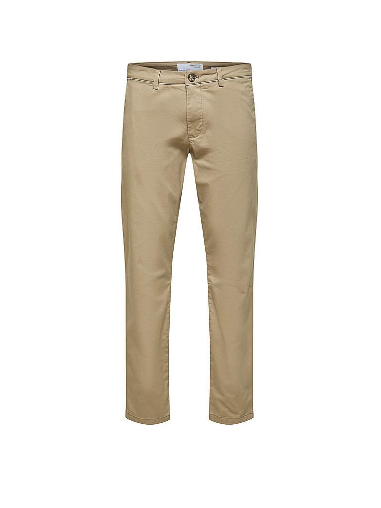Selected Homme Herren Slhslim-new Miles 175 Flex Pants W Chino, Greige, 33W / 34L EU
