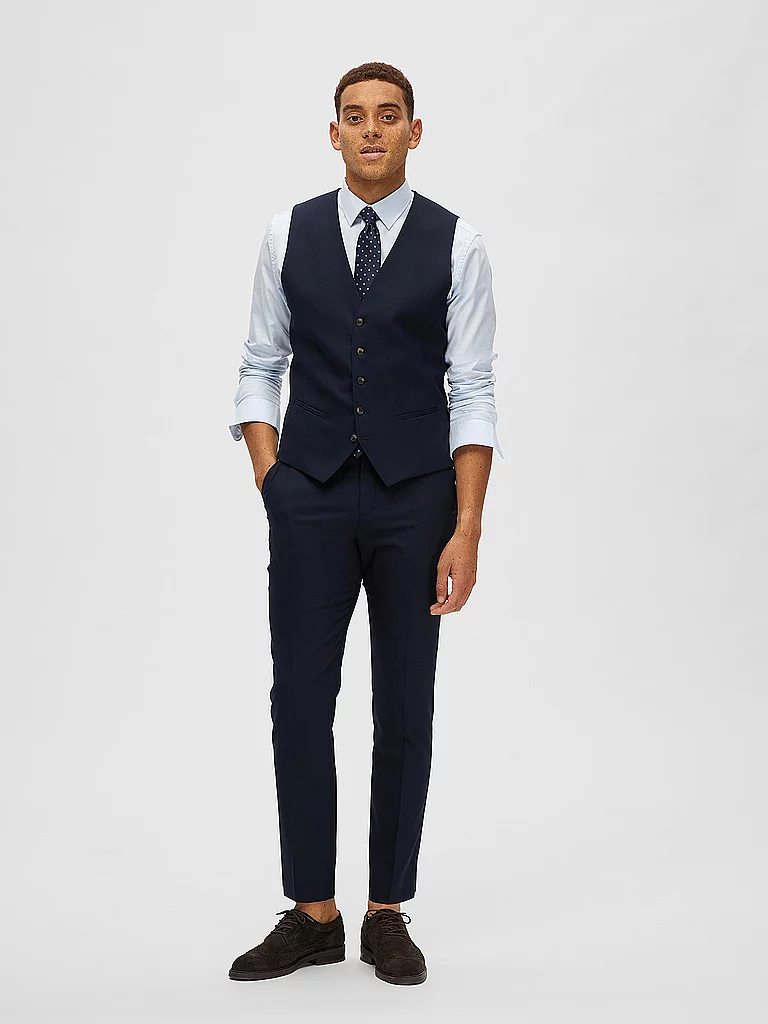 SELECTED Anzugweste SLHSLIM-NEIL  dunkelblau | 48