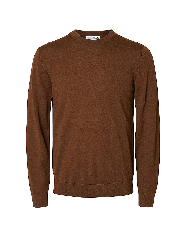 Regular Fit Pullover aus reiner Merinowolle Modell TRAY