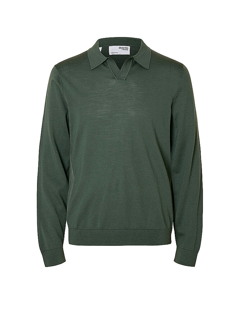 Regular Fit Poloshirt aus reiner Wolle Modell TRAY