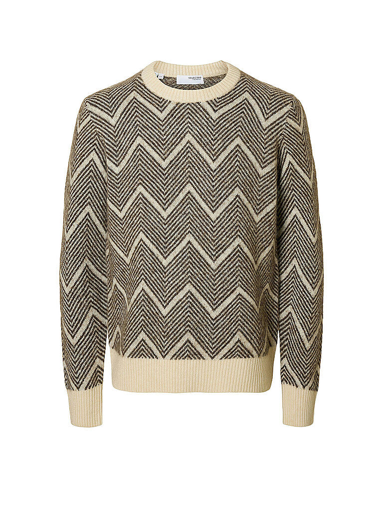 SELECTED Pullover SLHRAI  hellgrau | S – Selected