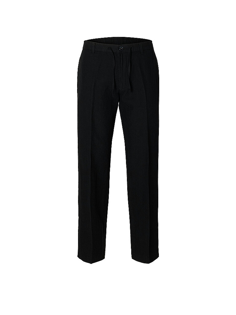 Regular Fit Leinenhose mit Bügelfalten Modell LEROY