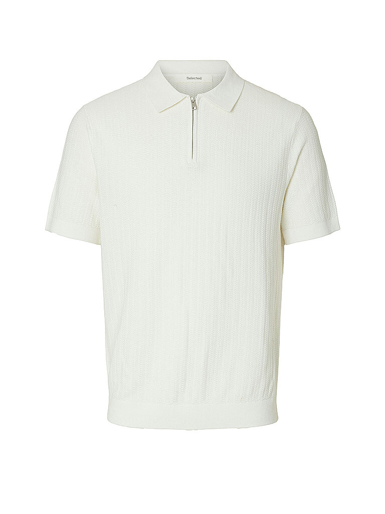 Poloshirt mit kurzem Reißverschluss