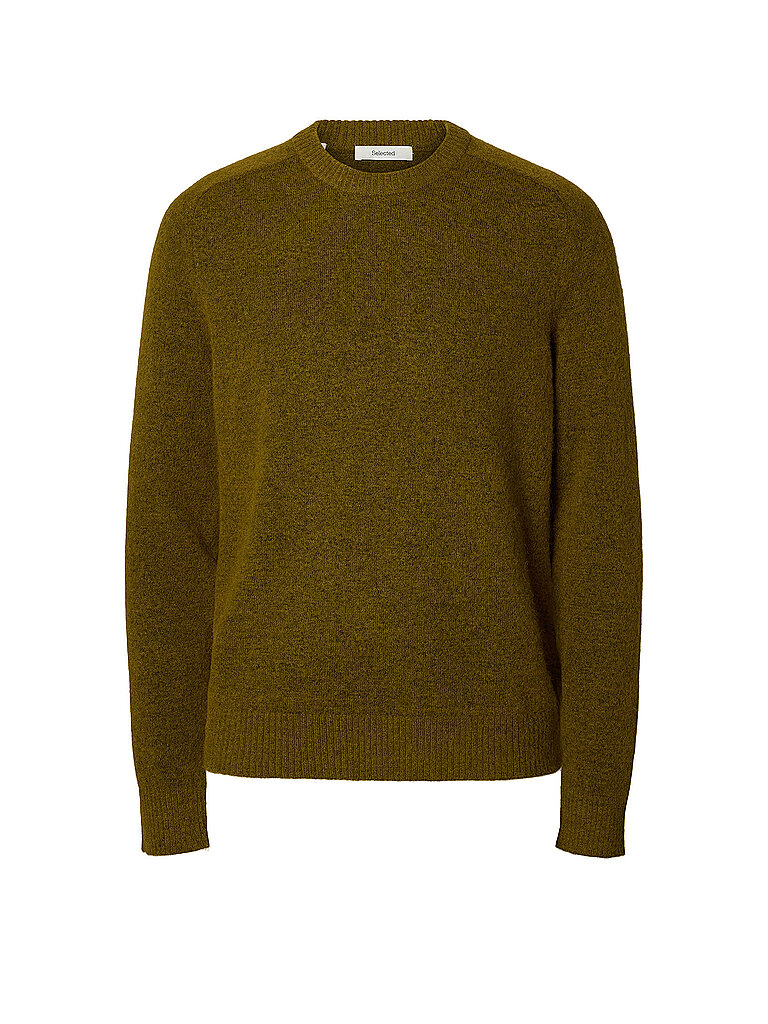 Pullover fur Manner Selected rai ls knit reg Crew Nacken