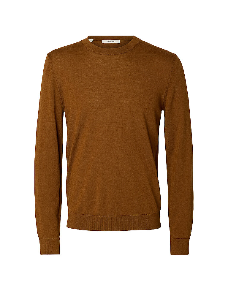 SELECTED Pullover SLHTRAY braun | L