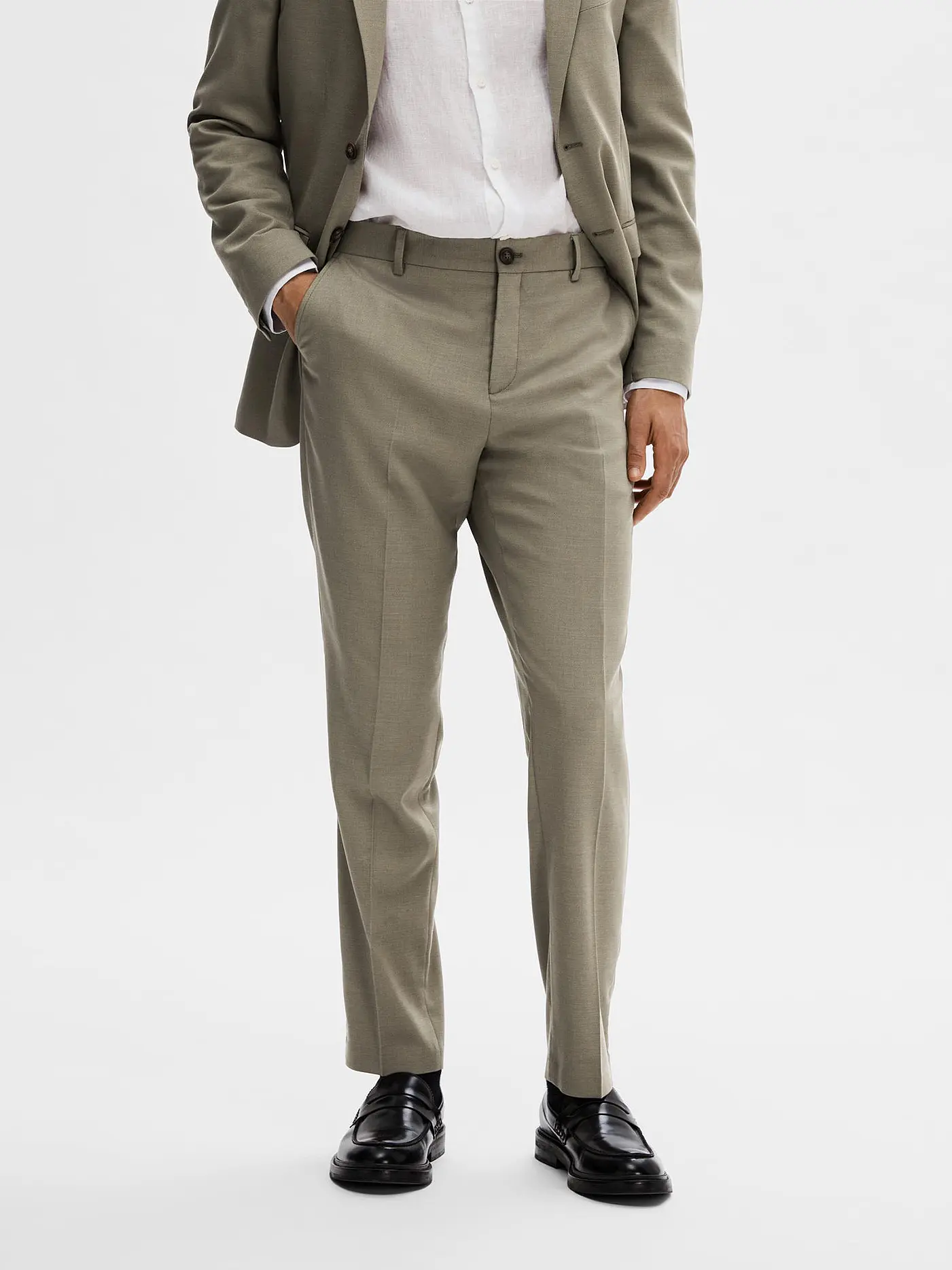 SELECTED | Anzughose SLHSLIM | hellbraun