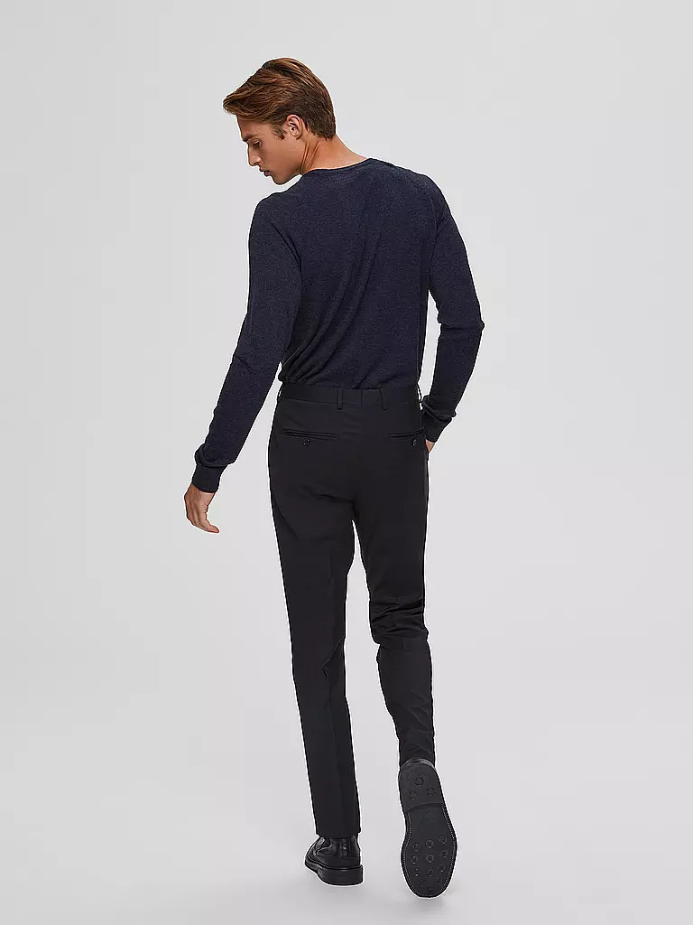 SELECTED | Anzughose Slim Fit SLHBIL | schwarz