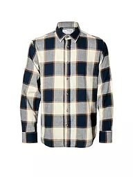 SELECTED | Flanellhemd SLHREG-OWEN | braun