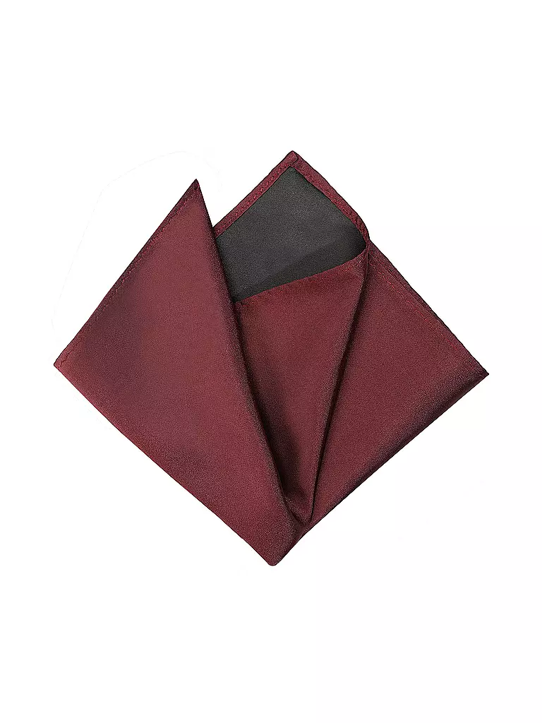 SELECTED | Geschenkset mit Masche und Stecktuch SLHBERTEL | dunkelrot