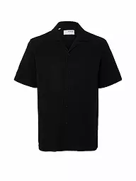 SELECTED | Hemd Slim Fit SLHRELAX-SAL | schwarz