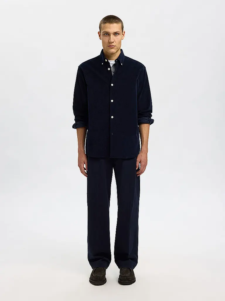 SELECTED | Hemd Regular Fit  SLHREGDANNI | dunkelblau