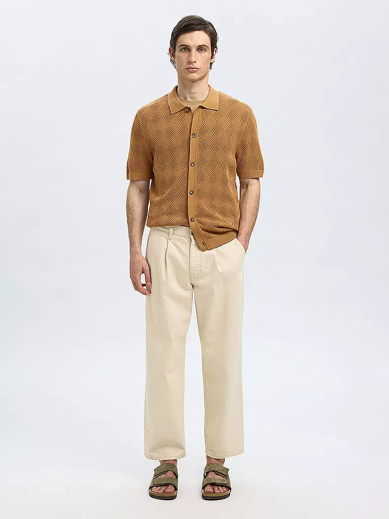 SELECTED | Hemd Regular Fit SLHARCO  | braun