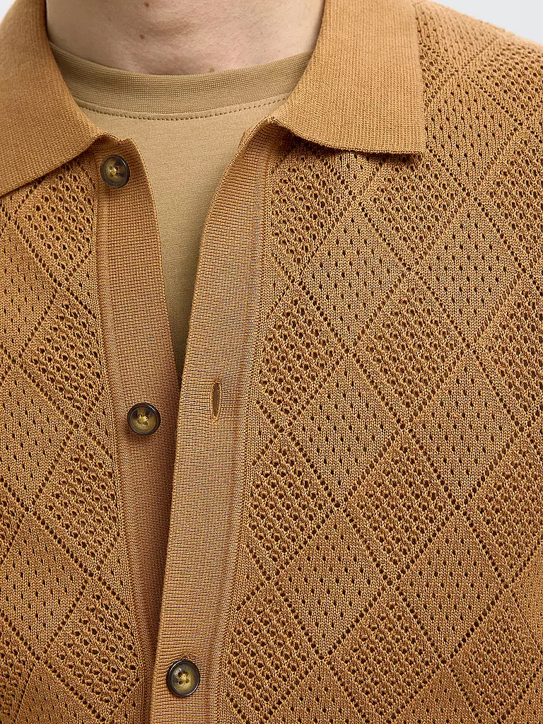 SELECTED | Hemd Regular Fit SLHARCO  | braun