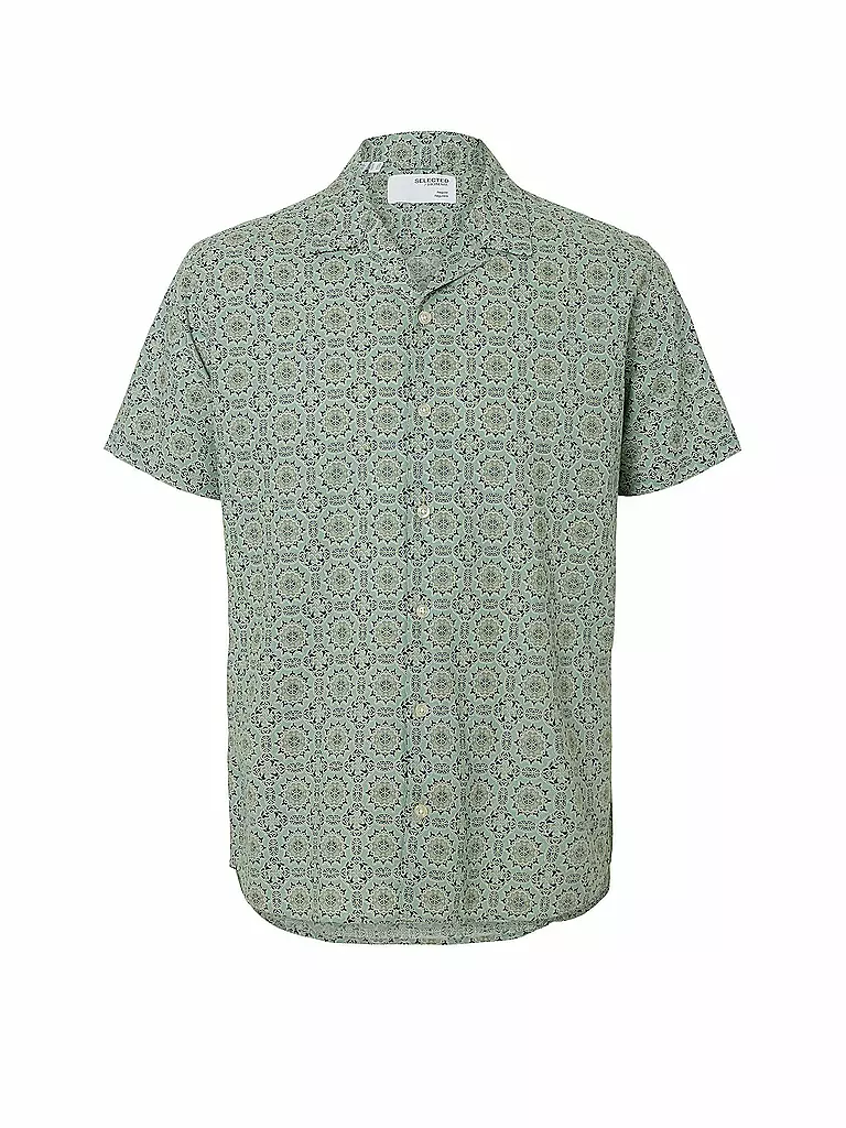 SELECTED | Hemd Relaxed Fit SLHRELAXSUN | grün