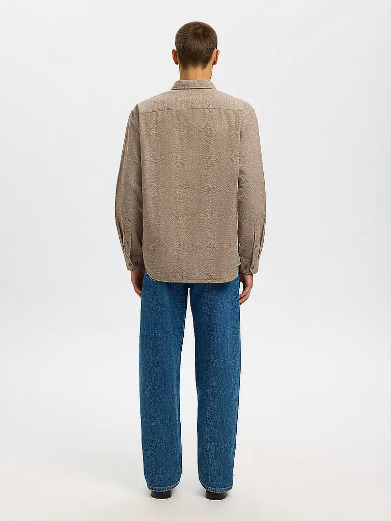 SELECTED | Hemd SLHREGNOAH | Beige