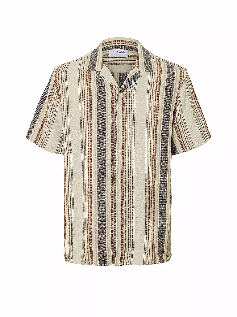 SELECTED | Hemd Slim Fit SLHRELAX-SAL | beige