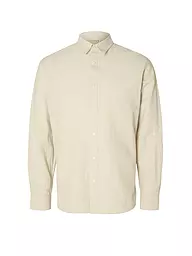 SELECTED | Hemd Regular Fit SLHSLIMNEW | beige