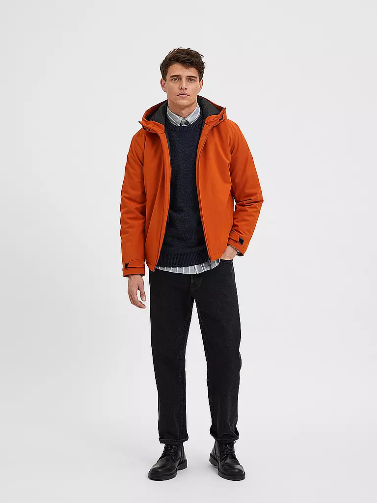 SELECTED | Jacke SLHATLAS  | orange