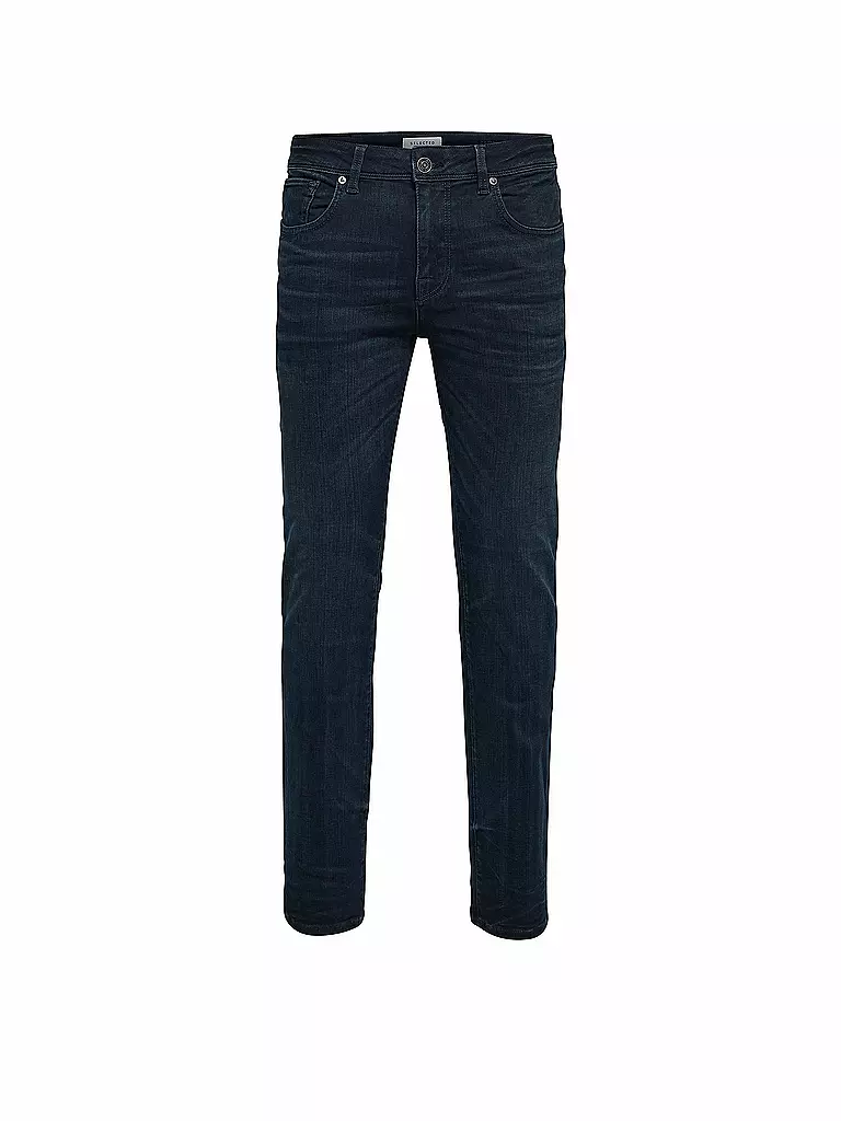 SELECTED | Jeans Slim Fit SLHLEON | schwarz