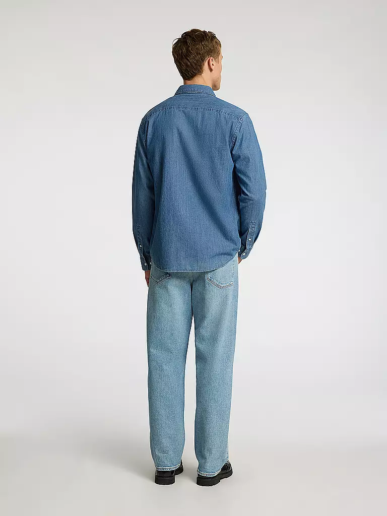SELECTED | Jeanshemd SLHREGCARLO  | blau