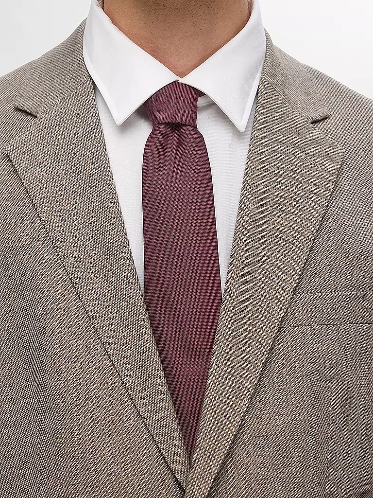 SELECTED | Krawatte SLHPETER | dunkelrot