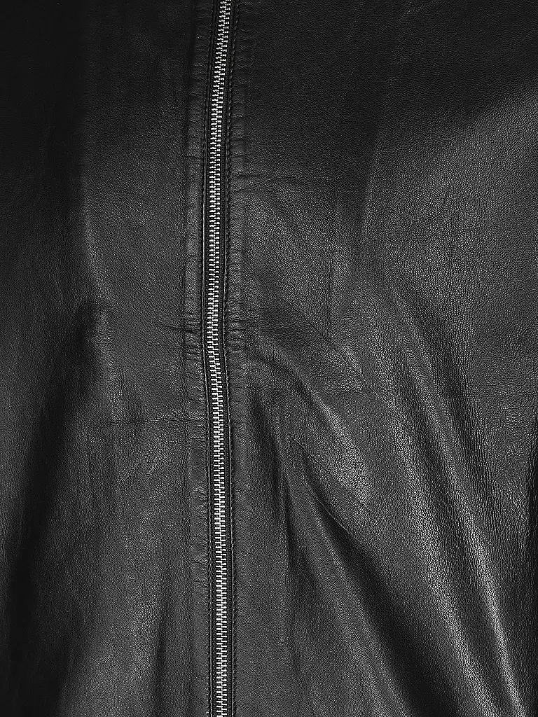 SELECTED | Lederjacke SLHARCHIVE | schwarz