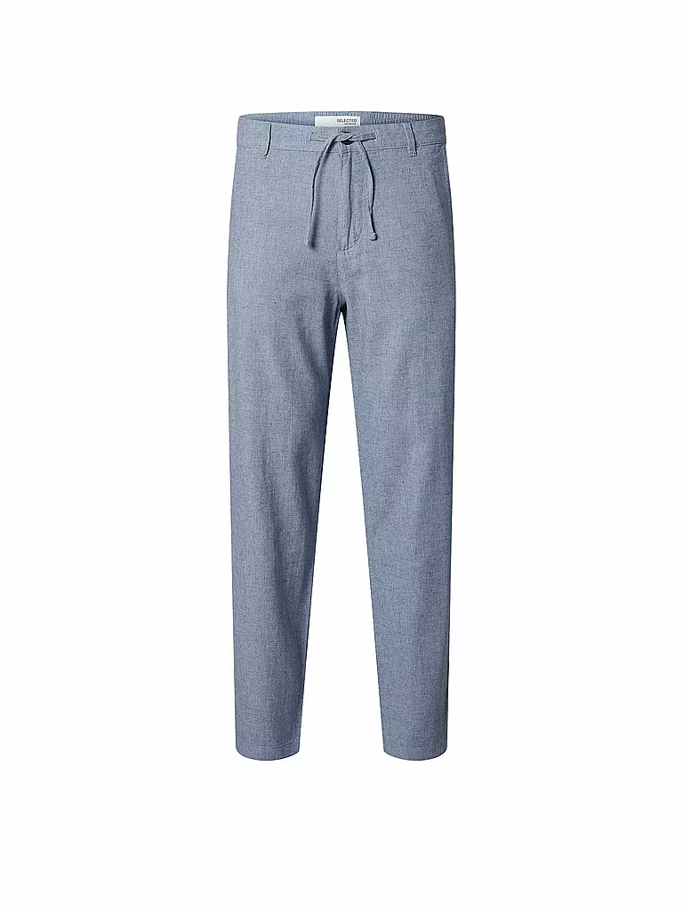 SELECTED | Leinenhose SLH172 | blau