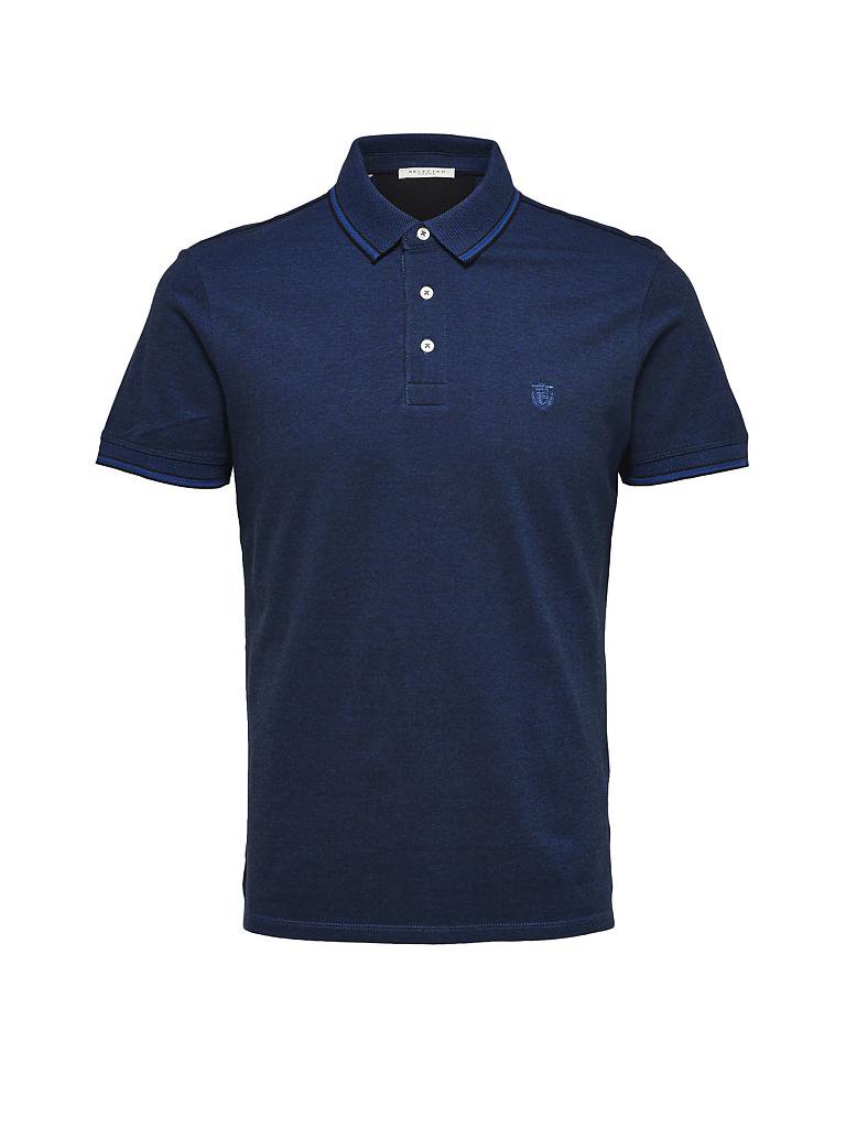 SELECTED | Poloshirt "SLHTWIST" | blau