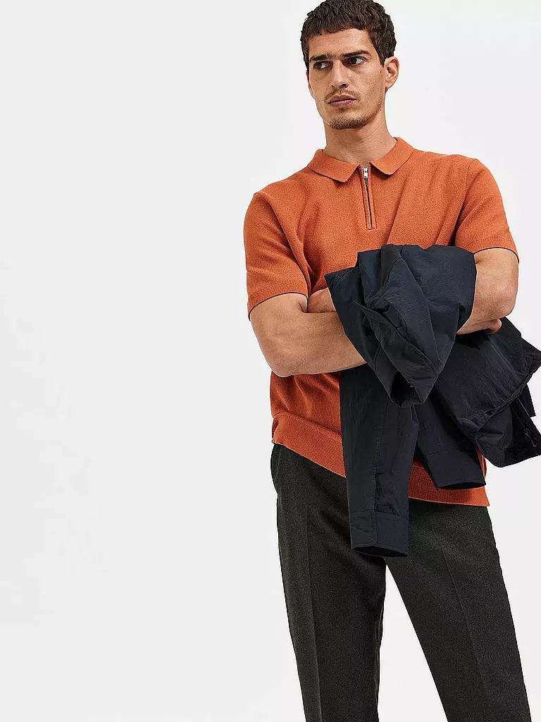 SELECTED | Poloshirt SLH FLORENCE | orange