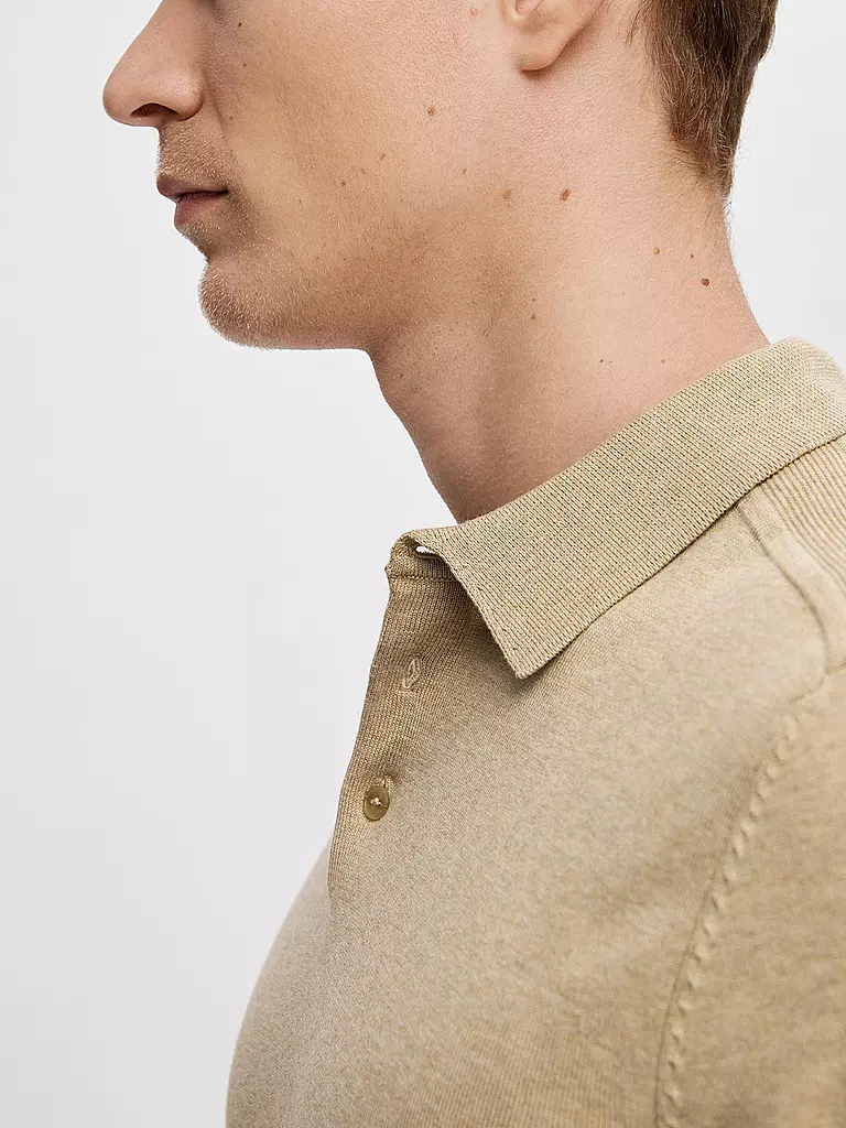 SELECTED | Poloshirt SLHBERG | beige