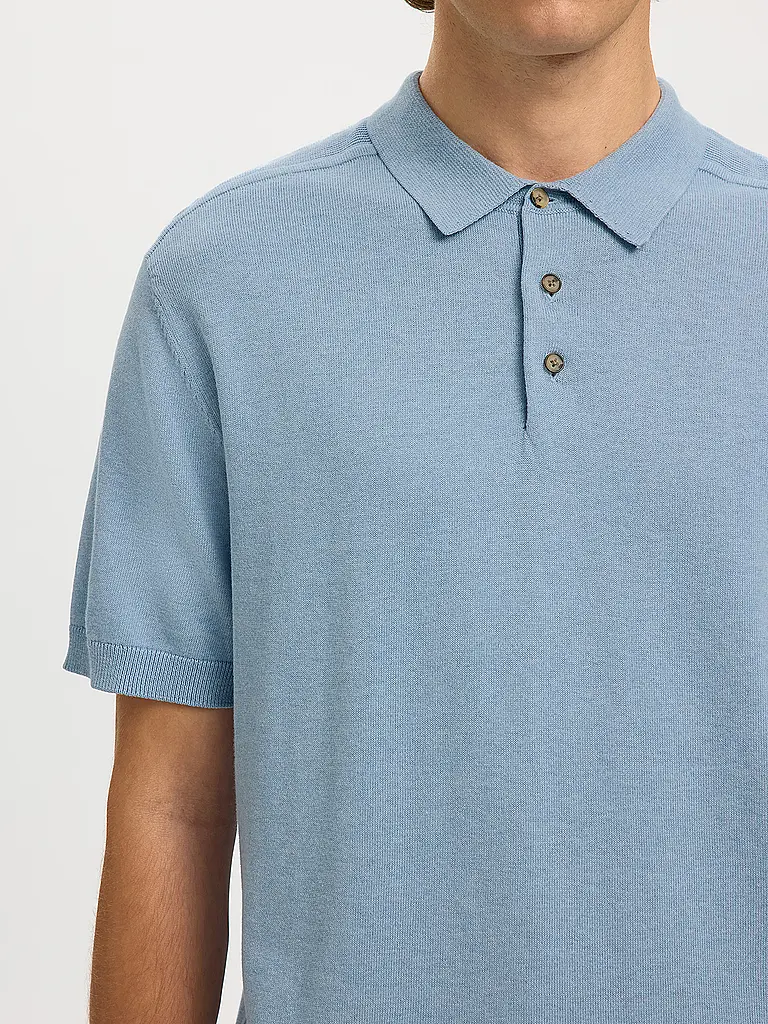 SELECTED | Poloshirt SLHBERG | Blau