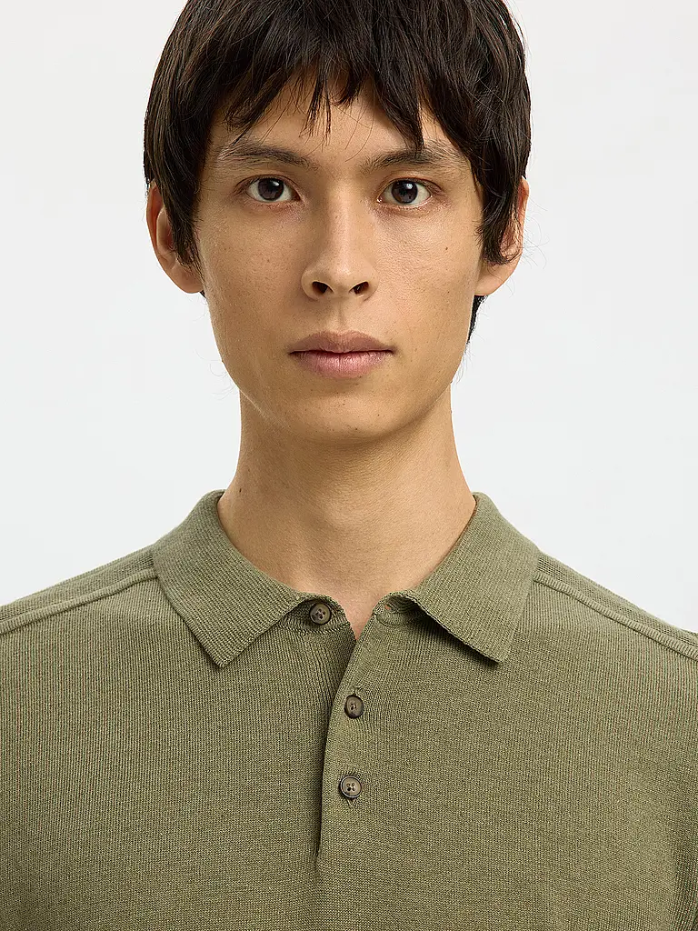 SELECTED | Poloshirt SLHBERG | Grün