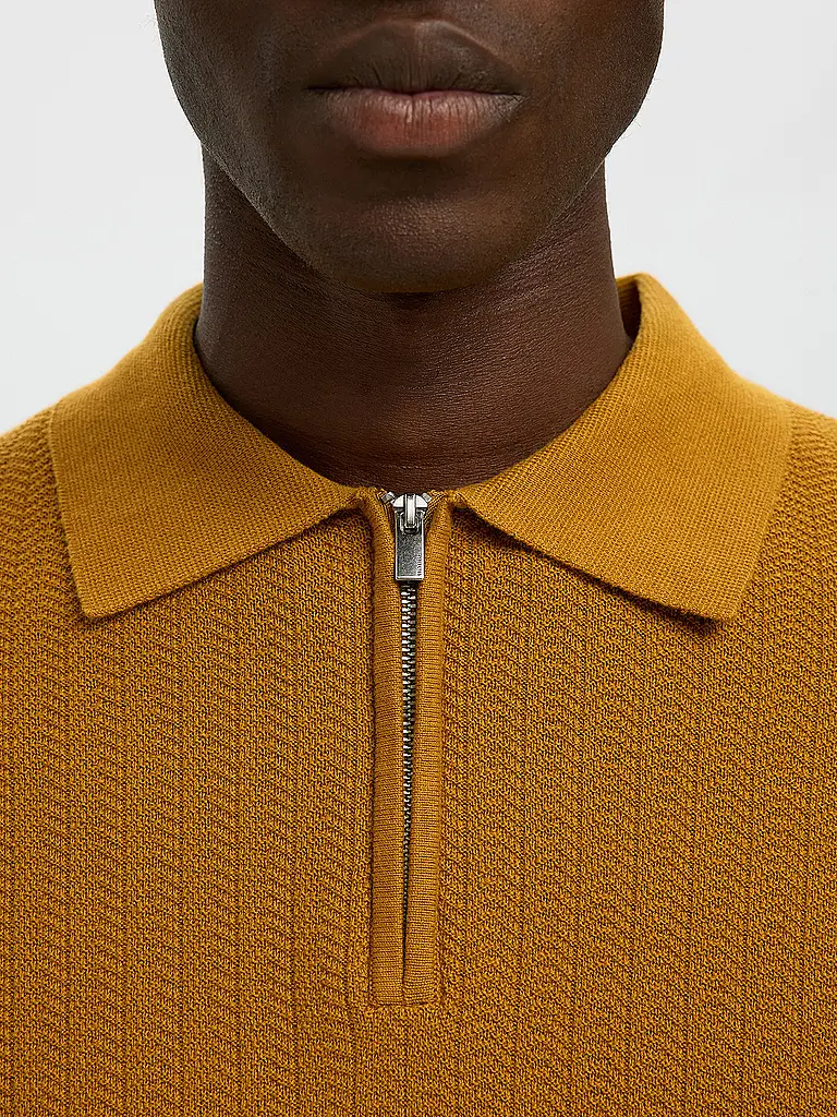 SELECTED | Poloshirt SLHCRAN  | Braun