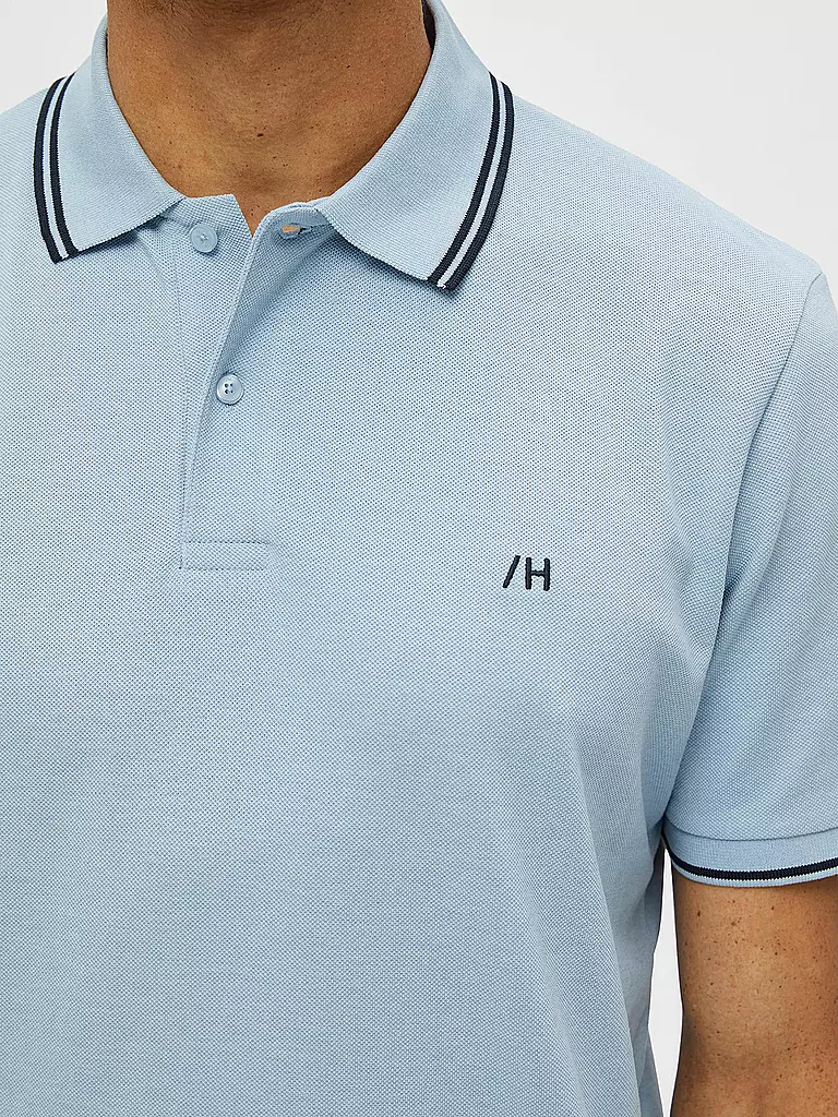 SELECTED | Poloshirt SLHDANTE  | hellblau