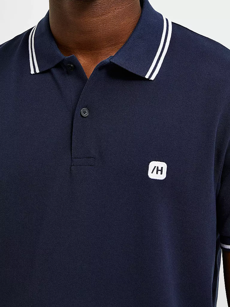 SELECTED | Poloshirt SLHDANTE  | blau