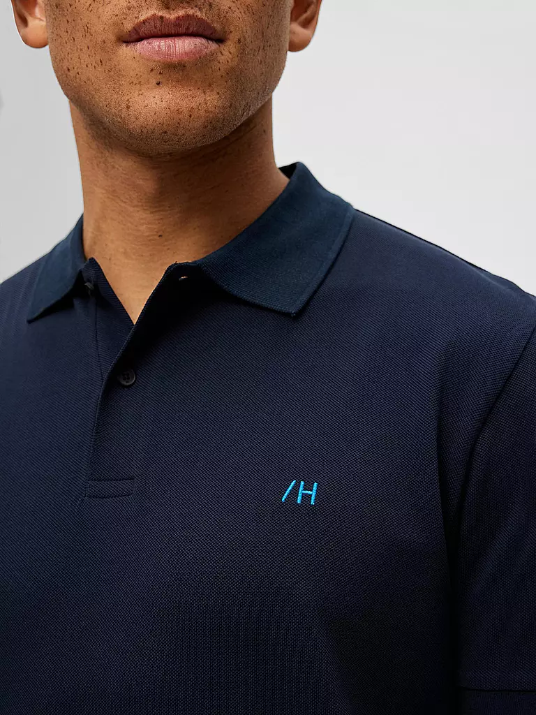 SELECTED | Poloshirt SLHDANTE  | blau