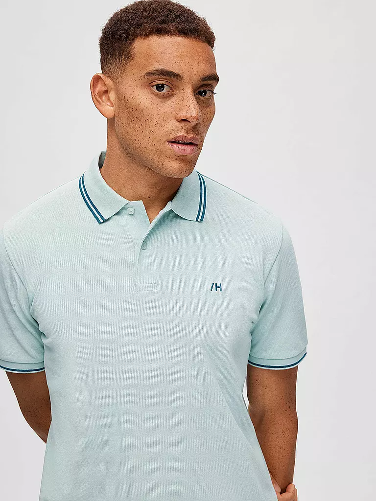 SELECTED | Poloshirt SLHDANTE | hellblau