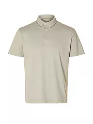 SELECTED | Poloshirt SLHLEROY COOLMAX | beige