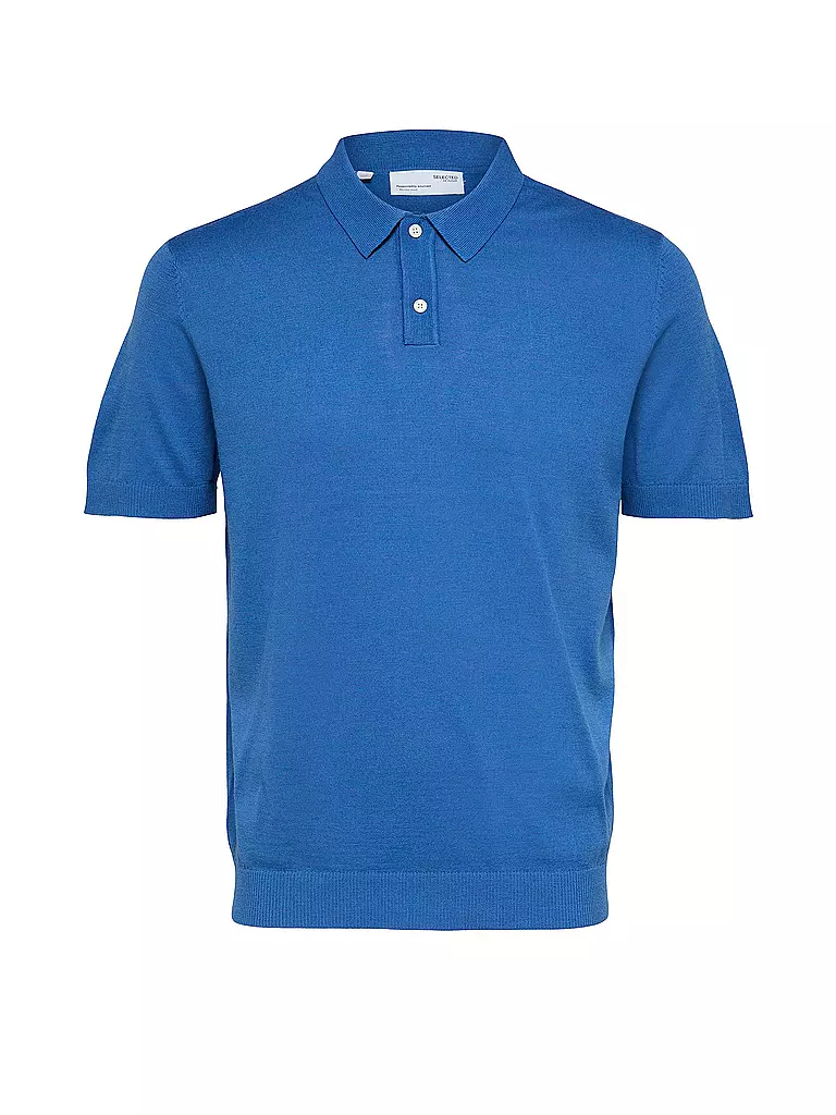 SELECTED | Poloshirt SLHTOWN  | hellblau