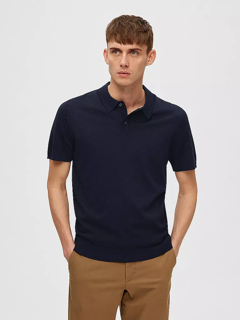 SELECTED | Poloshirt SLHTOWN  | blau