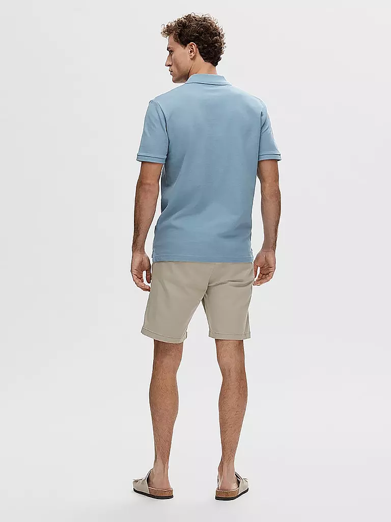 SELECTED | Poloshirt | blau