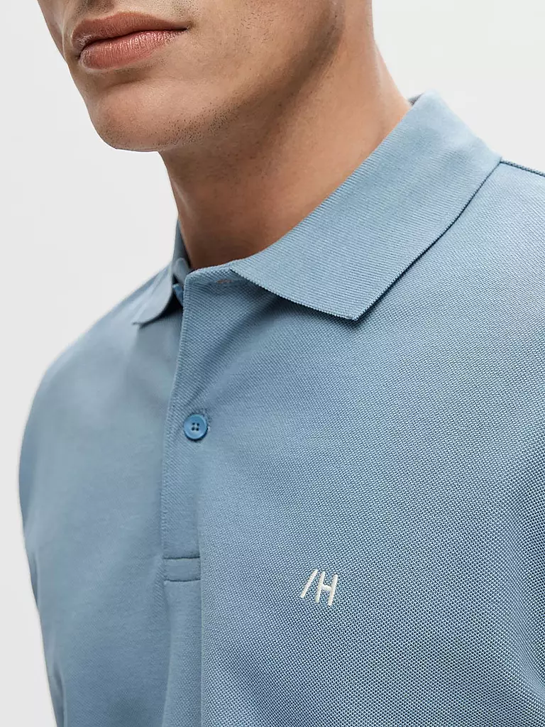 SELECTED | Poloshirt | blau