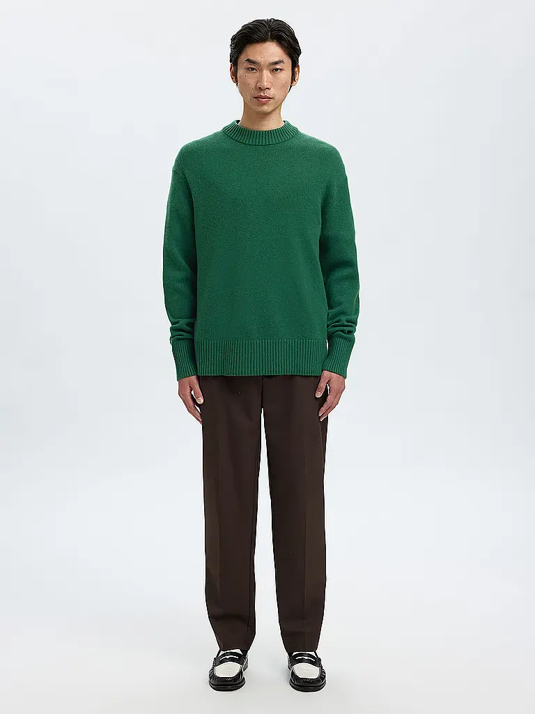 SELECTED | Pullover SLHCALLE  | dunkelgrün