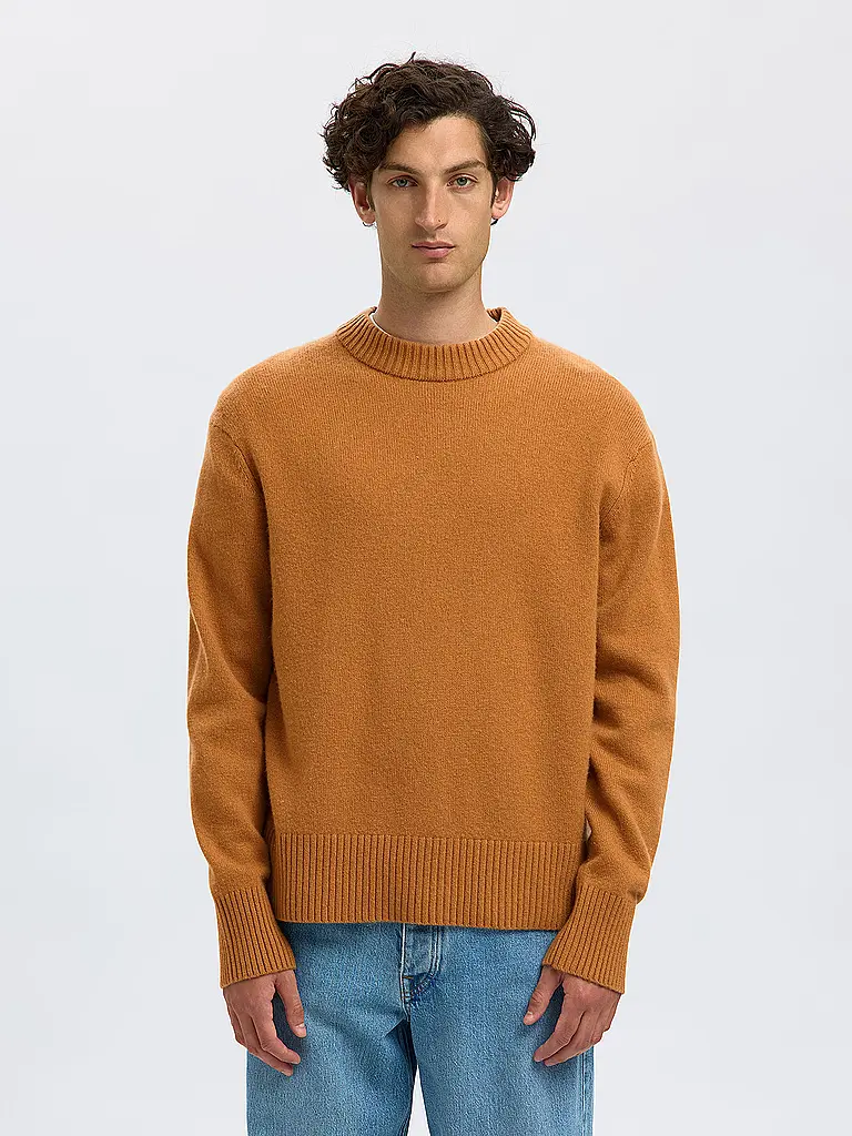 SELECTED | Pullover SLHCALLE  | braun