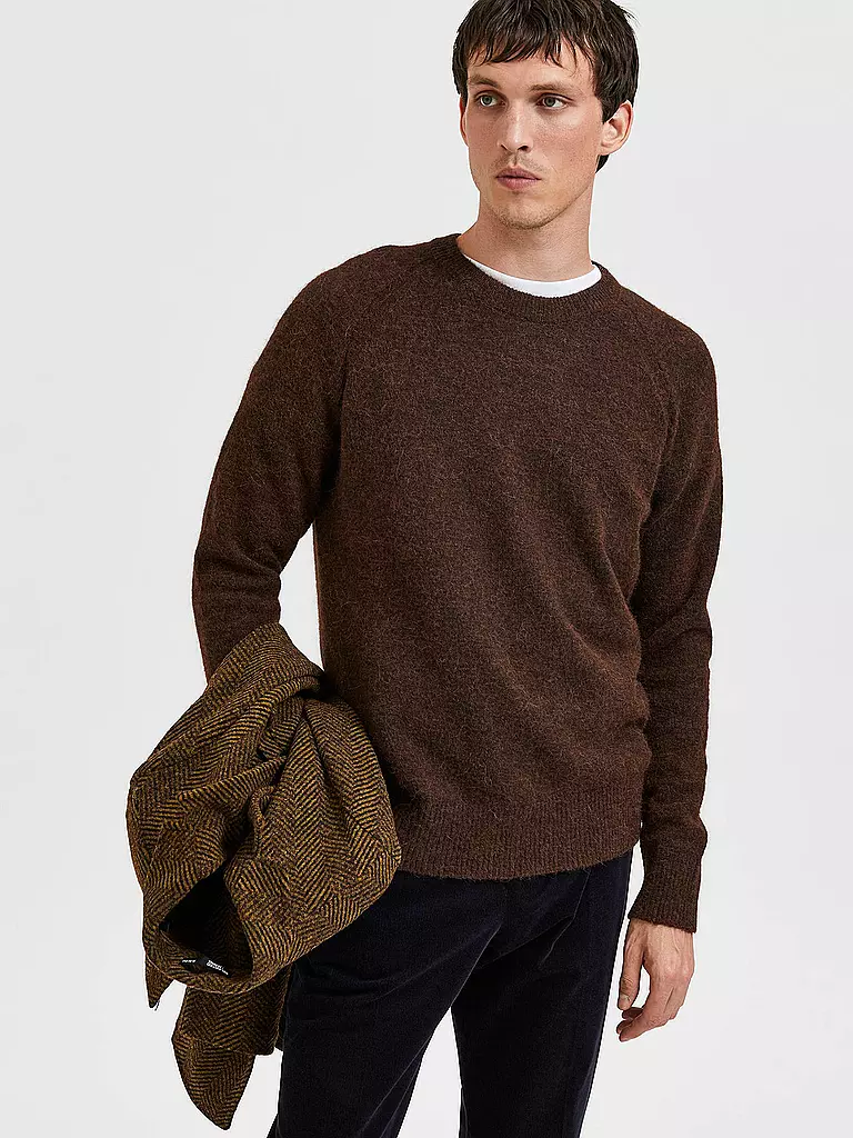 SELECTED | Pullover SLHRAI  | braun