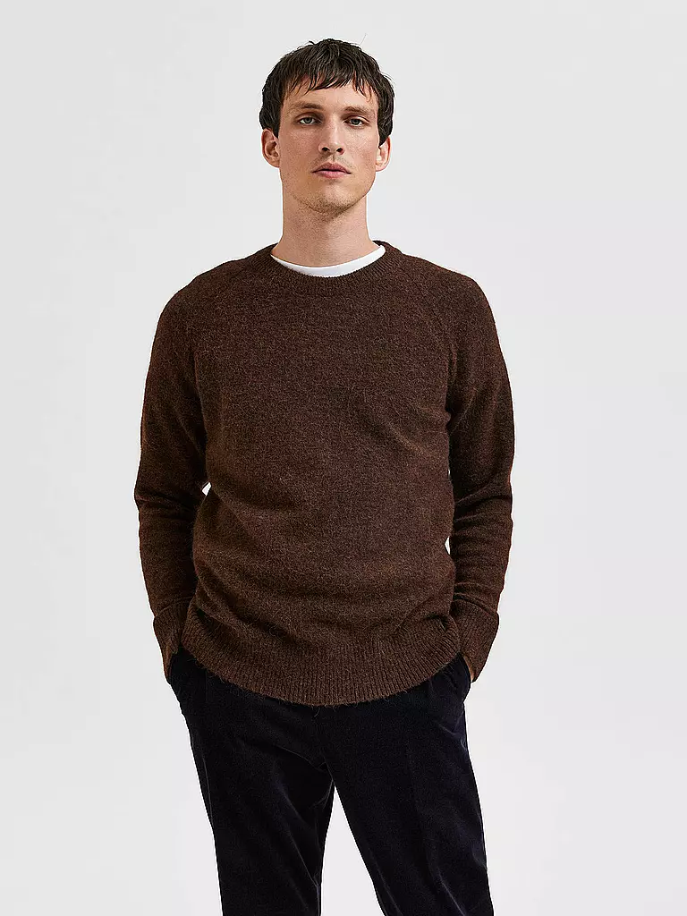 SELECTED | Pullover SLHRAI  | braun