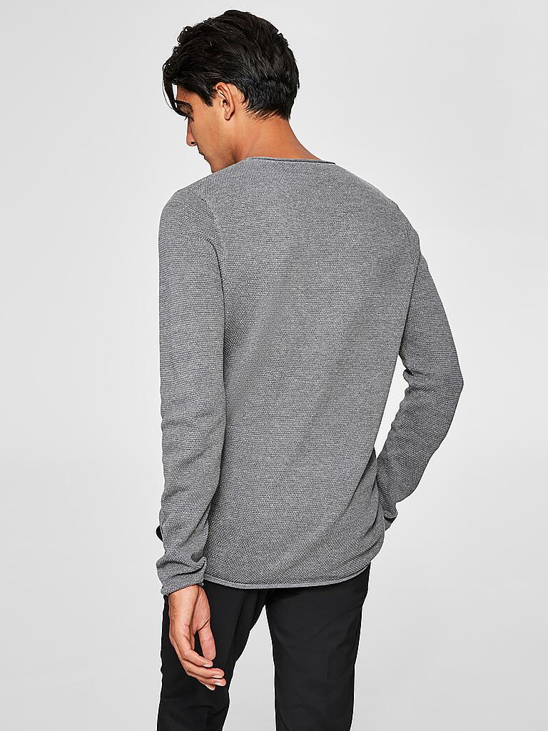 SELECTED | Pullover SLHROCKY  | grau